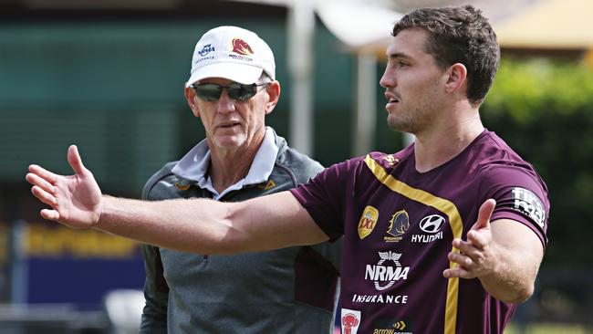 Corey Oates at Broncos Training at Red Hill. Pic Annette Dew