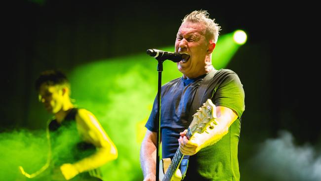 Jimmy Barnes - he still continues to play to crowds all over the country.