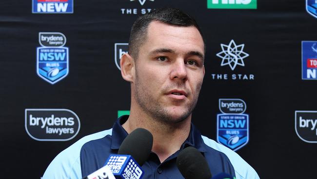 Klemmer has replaced Tariq Sims in the Blues side. Picture by Brett Costello.