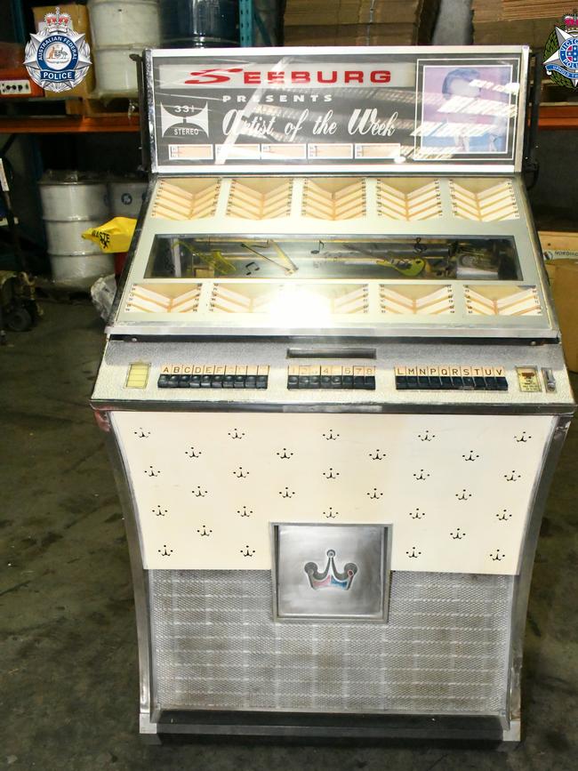 The jukebox allegedly used to try and disguise the cocaine importation.