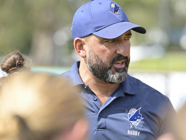 Bond University Bull Sharks women's rugby head coach Shannon Symon. Picture: Bond University.