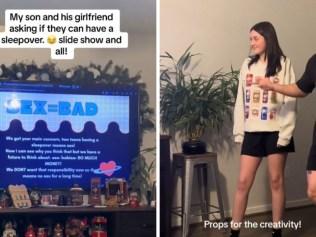 Teen couple’s endearing slideshow request