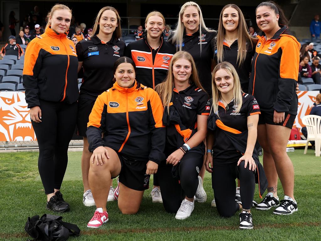 The Wests Tigers are slowly building a squad they hope will help create a new foothold in western Sydney. Picture: Mark Kolbe/Getty Images