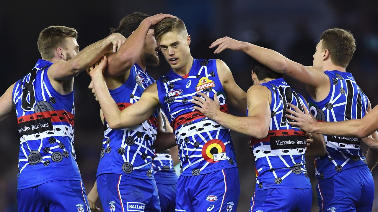 Western Bulldogs’ indigenous jumper colours and numbers | Herald Sun