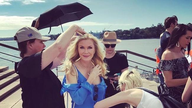 She was last in Sydney almost two years ago when they filmed special anniversary episodes. Picture: Instagram