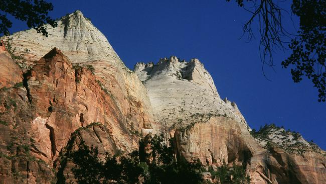 Zion National Park’s sandstone cliffs are the highest in the world.