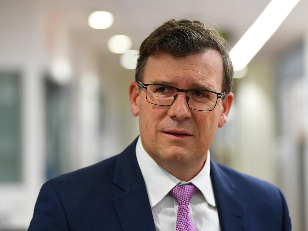 Acting Minister for Immigration Alan Tudge was the targed of an alleged plot. Picture: AAP