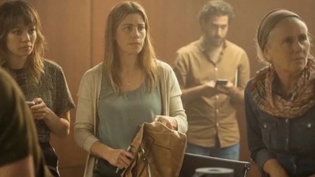 Brooke Satchwell (centre) also starred on season one. Picture: Foxtel