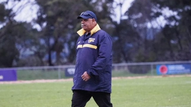 Doveton Eagles coach Rob Marks.