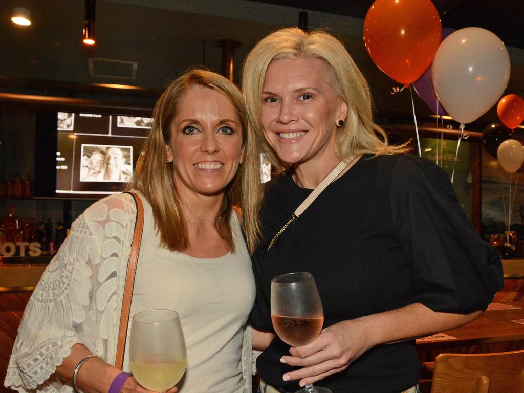 Nic Scarce and Amanda Roberts at the launch of Eggy at Burleigh Heads Hotel, Burleigh. Picture: Regina King.