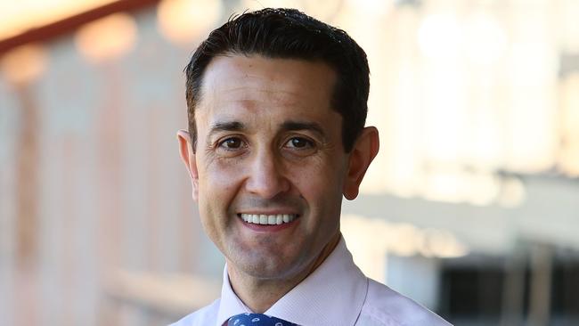 BRISBANE, AUSTRALIA - NewsWIRE Photos JULY 8, 2023: The leader of the opposition David Crisafulli during the annual state conference of the LNP held in Brisbane. Picture: NCA NewsWIRE/Tertius Pickard