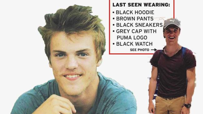 Byron Bay community member Nicoletta Revis has organised a poster for Theo that is being distributed by the community to assist the search.