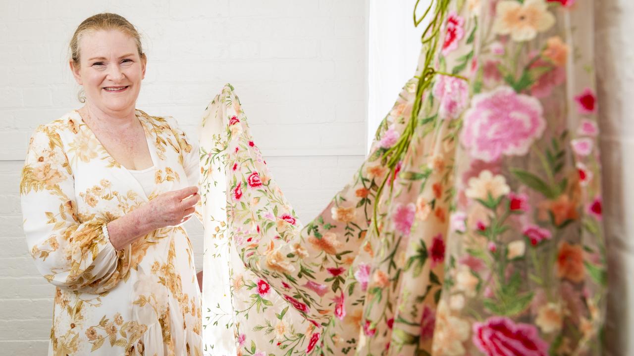 Sensational Sewing owner Sally Scarlett in her Station St business. Picture: Kevin Farmer