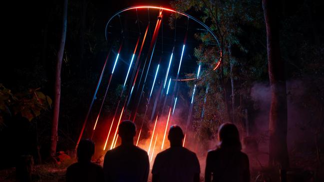 The team behind some of the world’s biggest multimedia productions is unveiling a first-of it’s kind ‘immersive’ after-dark experience on the Gold Coast. Picture: Supplied.