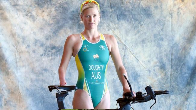 Paralympic triathlete Kate Doughty is living her dream. Pic: Delly Carr