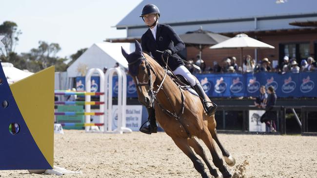 Frida Lindgren and her horse Mabobri De Mabribo Picture: Valeriu Campan