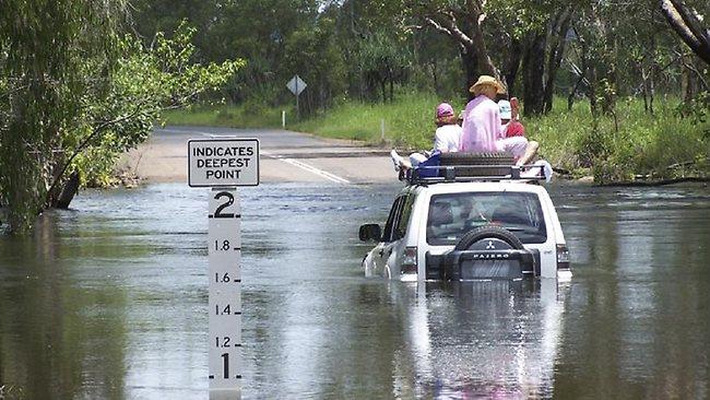 Tourists stranded at Magela Creek