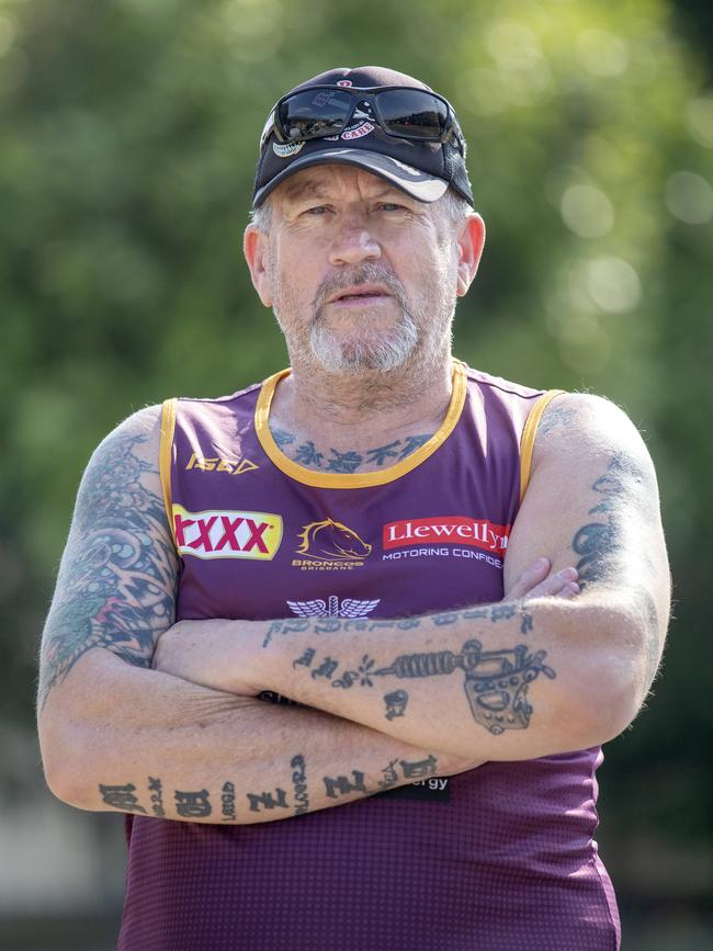 John Harvey-Harris at home in Waterford West. Picture: AAP/Sarah Marshall