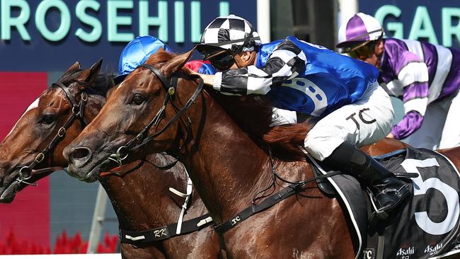 Vauban was excellent winning the Sky High Stakes. Picture: Jeremy Ng-Getty Images.