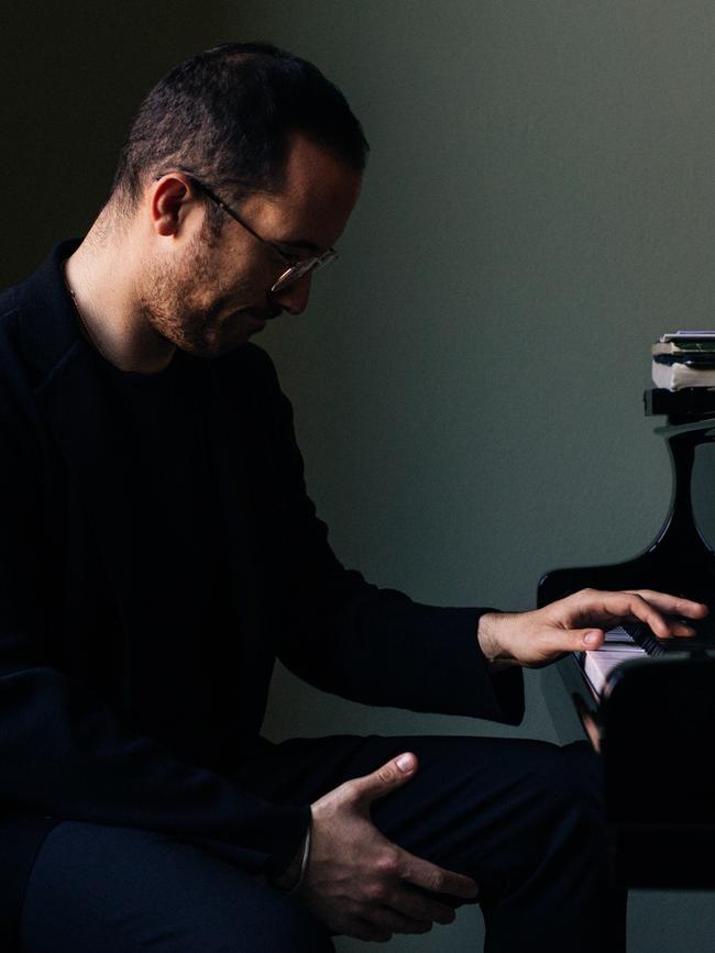 Classical pianist Igor Levit. Picture: Robbie Lawrence