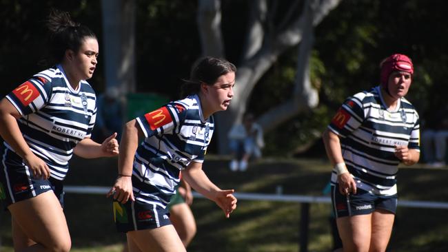 Premier Womenâ&#128;&#153;s rugby between Wests and Brothers. Saturday May 20, 2023. Picture: Nick Tucker.