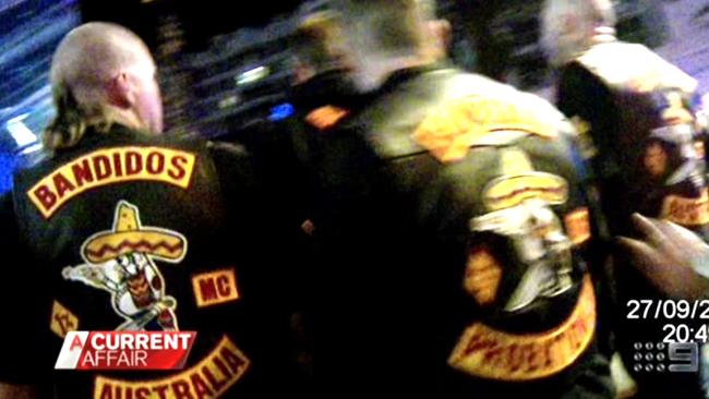 Footage from the Broadbeach bikie brawl which sparked the crackdown Photo: A Current Affair