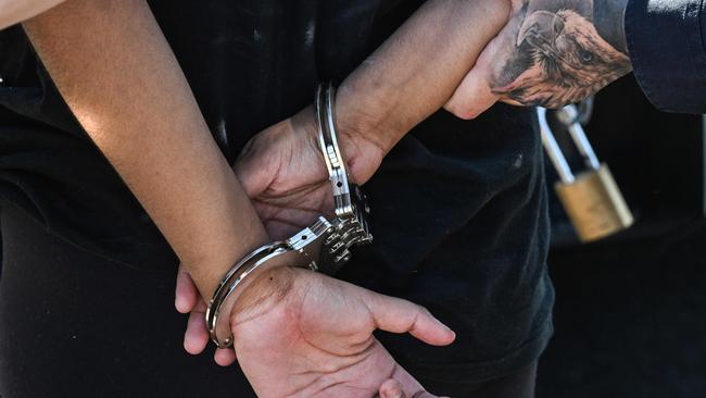 SA Police launched a youth gang crime super task force in February this year. Picture: Brenton Edwards