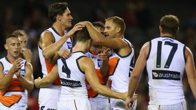 Toby Greene celebrates. (Photo by Robert Cianflone/Getty Images)