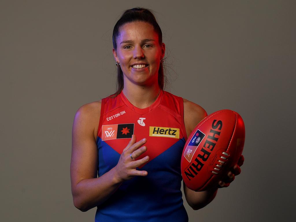 AFLW grand final: Melbourne Demons’ Kate Hore crossed codes and emerges