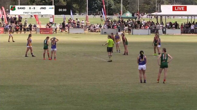 REPLAY: SEQ Junior AFL Grand Final – Sandgate vs Jindalee (U15 Girls Blue)