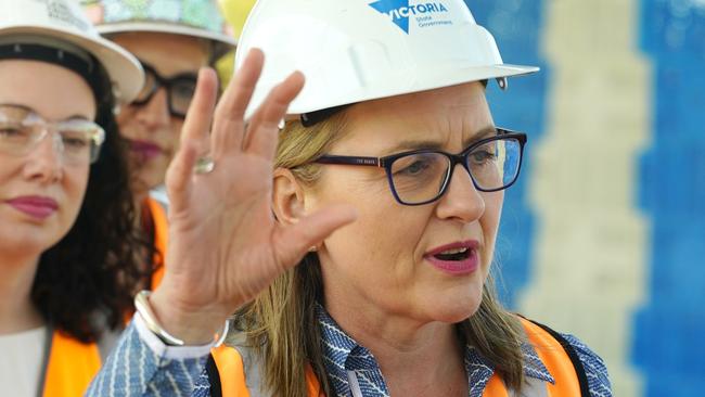 Victorian Premier Jacinta Allan will need to up her social media game. Picture: Luis Enrique Ascui