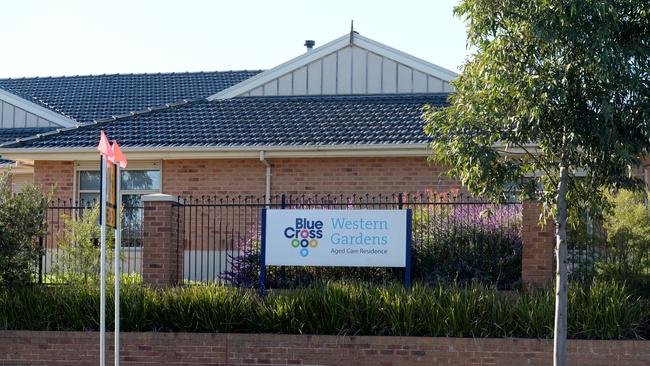 Western Gardens Aged Care in Sunshine recored a COVID infection. Picture: NCA NewsWire / Andrew Henshaw