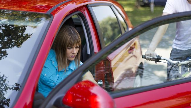 Drivers that cause a hazard to other road users with their car door could be fined. Picture: Getty