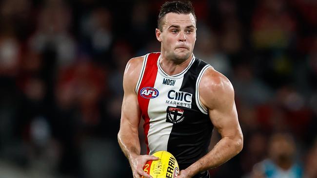 The midfielder has been forced to call time. (Photo by Dylan Burns/AFL Photos via Getty Images)