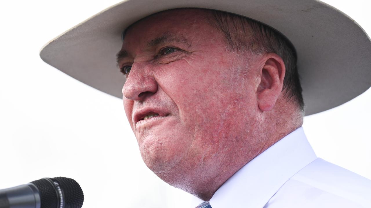 ‘Bullet’: Barnaby apologises for gun howler