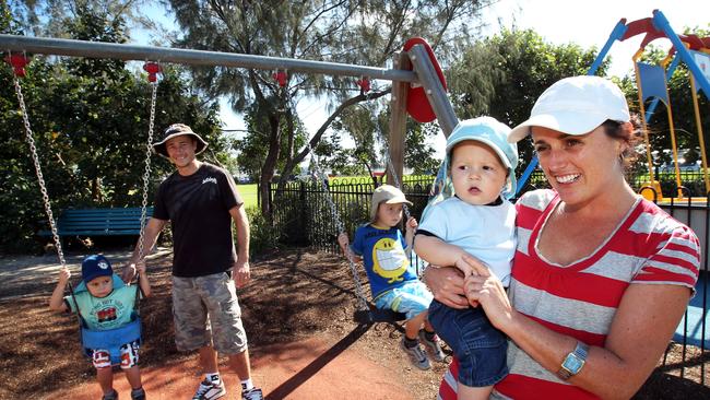 The budget looks to spend $5m on playgrounds including Foreshore Park.