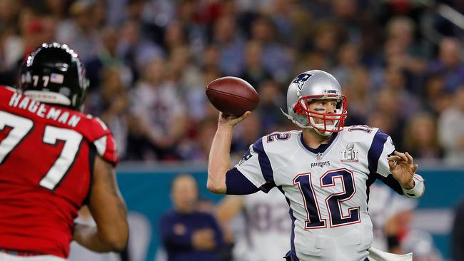 Tom Brady will go down as one of the NFL’s greatest ever players. Picture: Getty