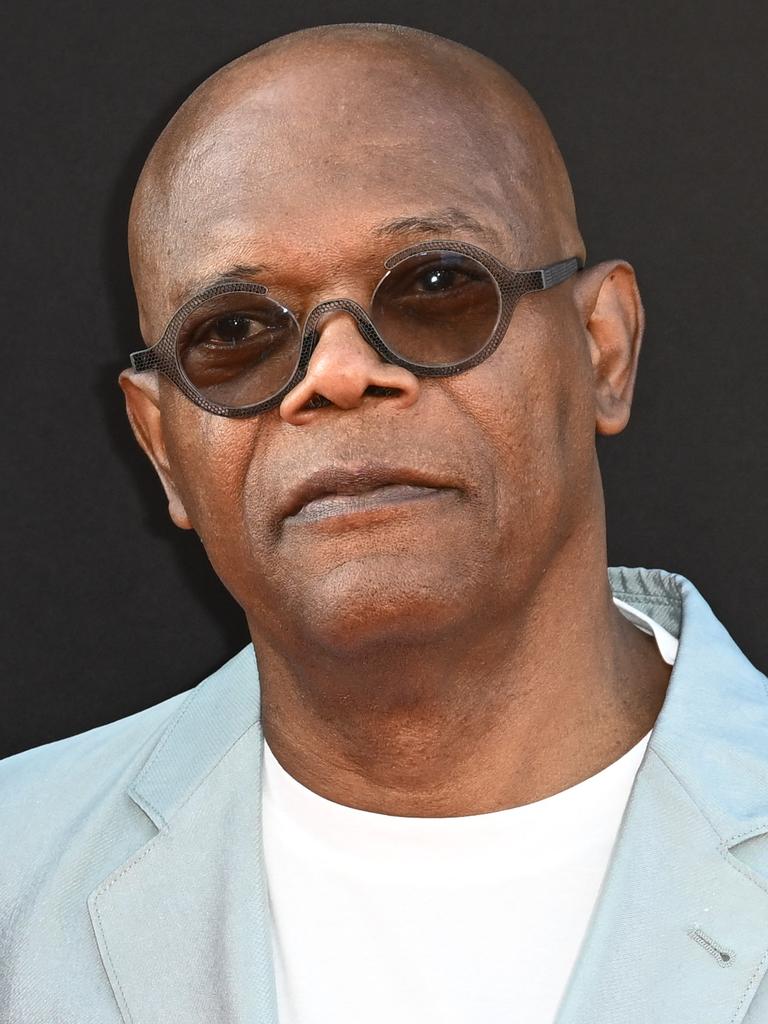 If Samuel L. Jackson’s related to the Jacksons, he doesn’t seem to know about it. Picture: AFP