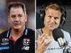Ross Lyon and Kane Cornes. Photos: Getty Images/News Corp