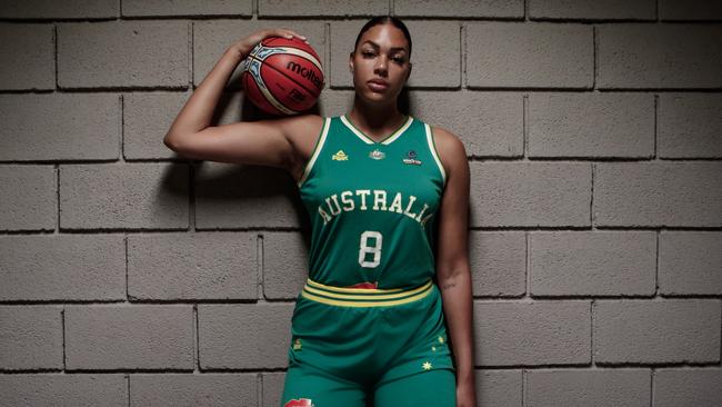 Australian basketball star Liz Cambage.