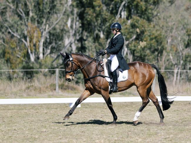 Dean Morris competing in horse trials (Photo: Blachat Photography)