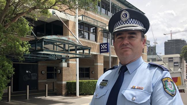Superintendent Evan Quarmby has urged businesses to abide by COVID rules. Picture: Madeline Crittenden.