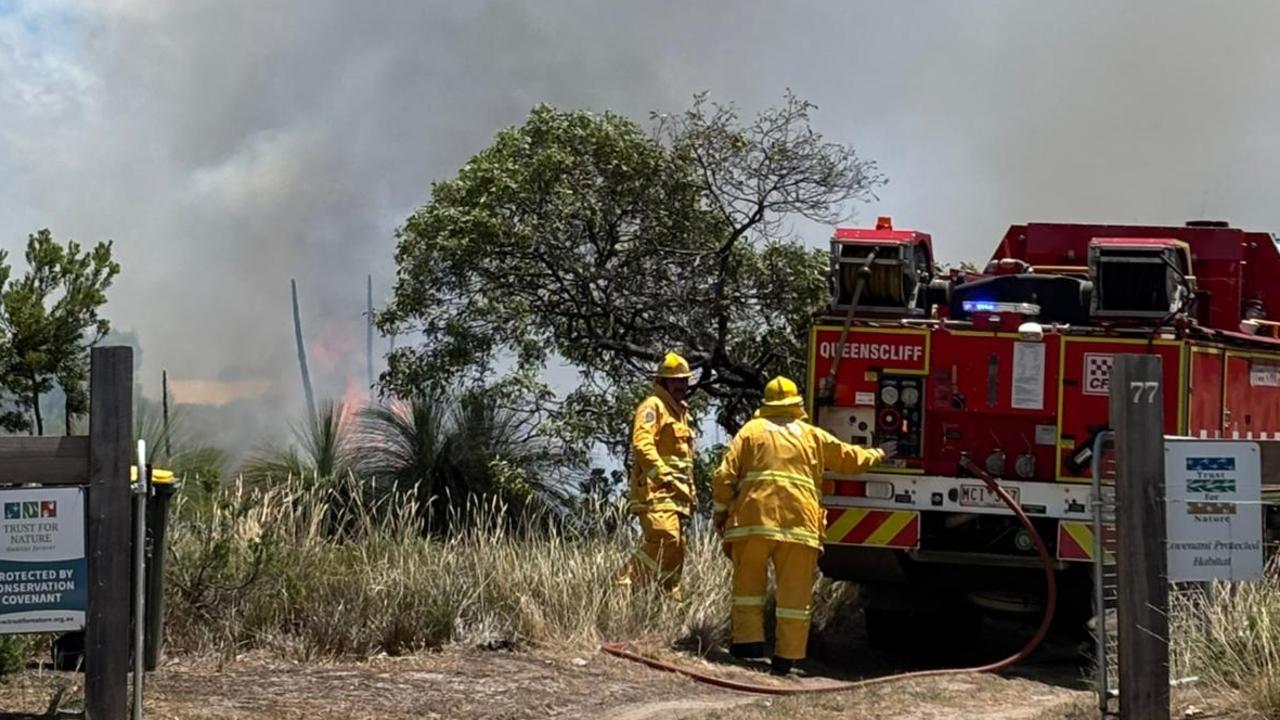 Firefighters and police on scene. Photo: Supplied.