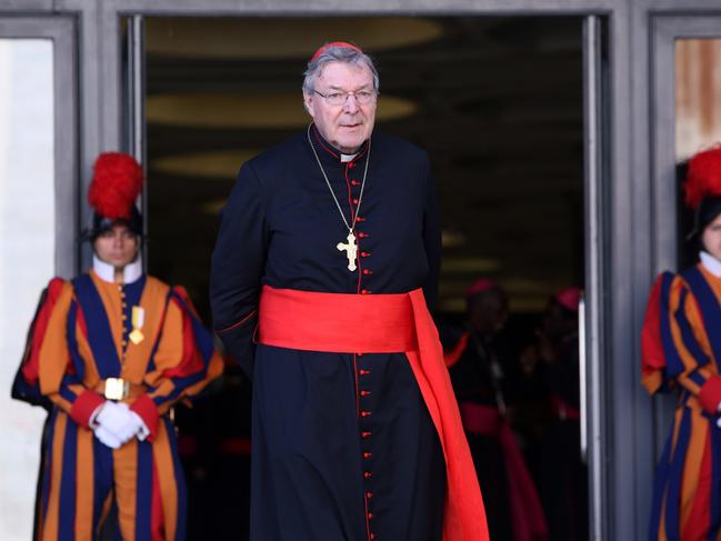 Cardinal George Pell at the Vatican in 2012. 