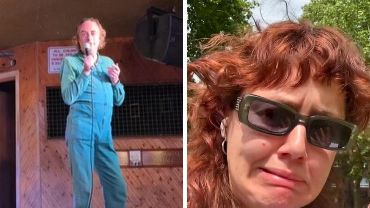 ‘Sick’: Aussie praised for heckling comedian