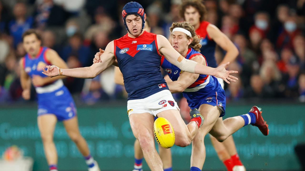 Angus Brayshaw is staying at Melbourne. Picture: Getty Images