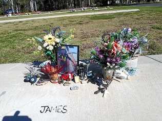 DISTRESS: Family members are upset the council removed items from James Henzell's grave without asking. Picture: Chris Hawes