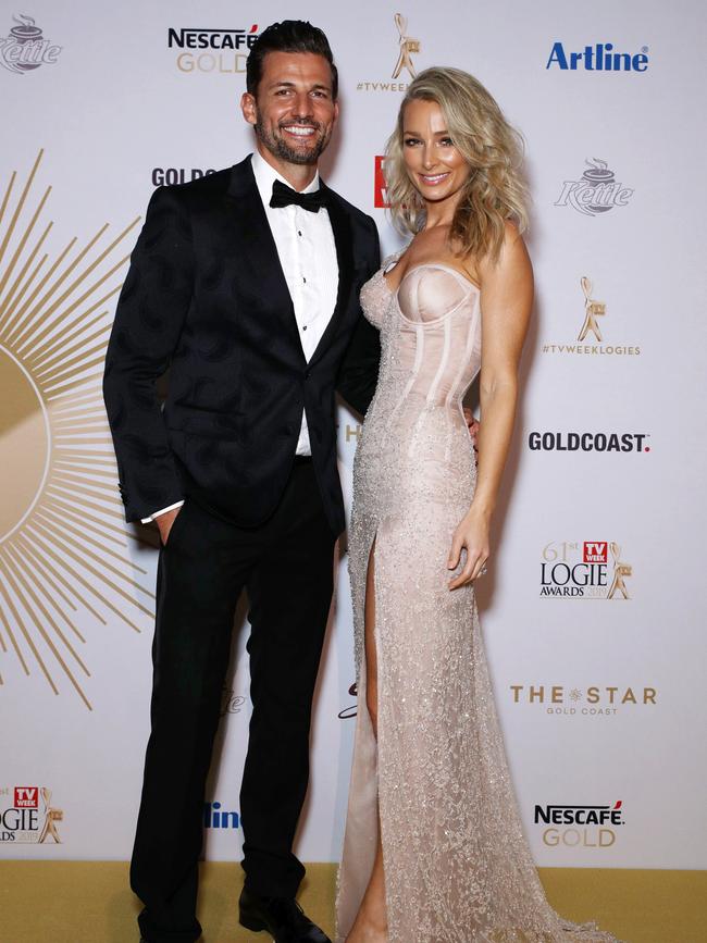 Tim Robards and Anna Heinrich. Picture: Matrix