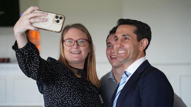 Queensland Opposition Leader David Crisafulli at the Toowoomba Chamber of Commerce's business breakfast at Clifford Park, June 27, 2024.