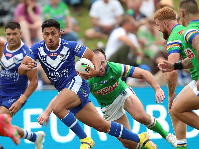 Canterbury speedster Joash Papalii. Picture: NRL Imagery